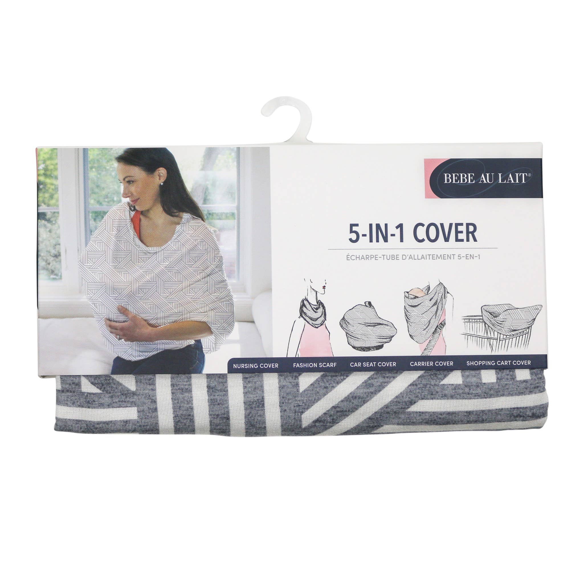 Bebe au Lait - Wholesale Nursing Cover - Maternity - Tahoma 5-in-1 Multi-Use Cover10