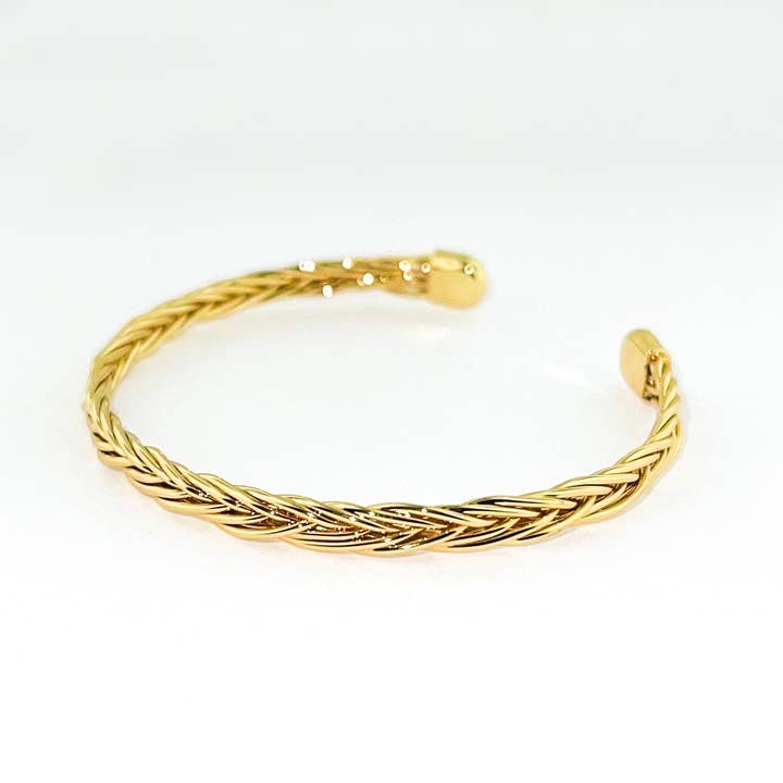 Fashion Braided Cuff Bracelet for wholesale by S&A Fashions