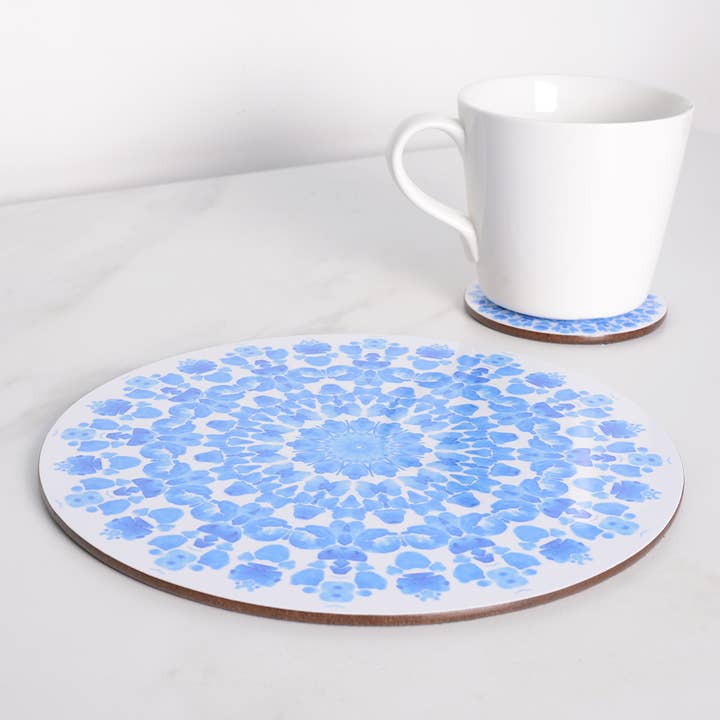 Blue & White Company – wholesale Bordstablett – Akvarell Mirage Bordstablett2