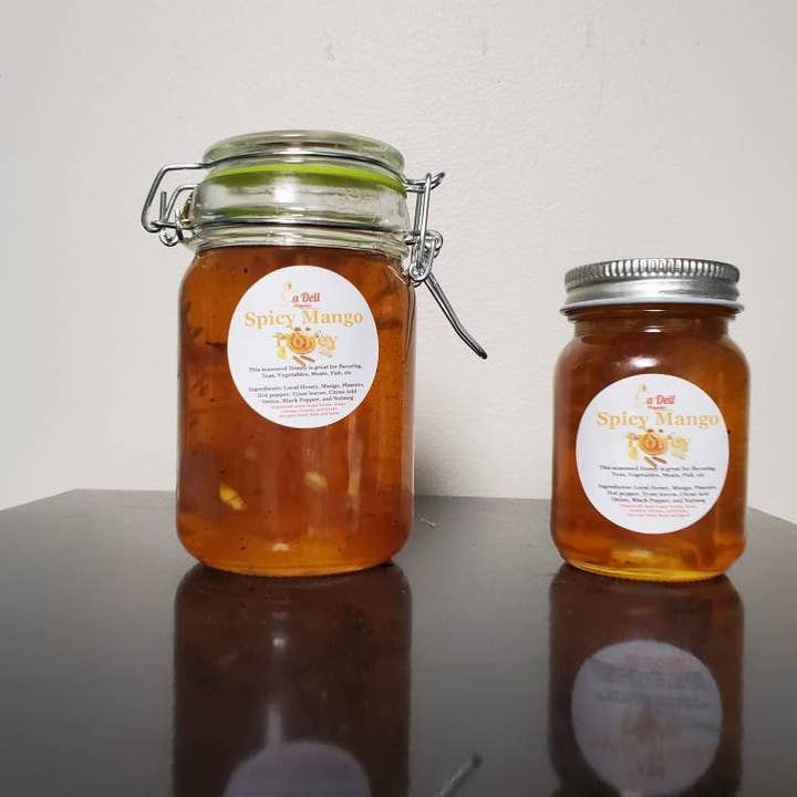 Spice Seasoned Honey for wholesale by Ladell Organics