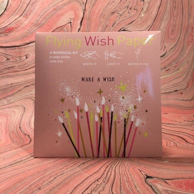 FLYING WISH PAPER ® - Wholesale Verjaardagskaartje - DOE EEN WENS VERJAARDAG / Wens-Maakkit / 15 WENS PAPERS™1