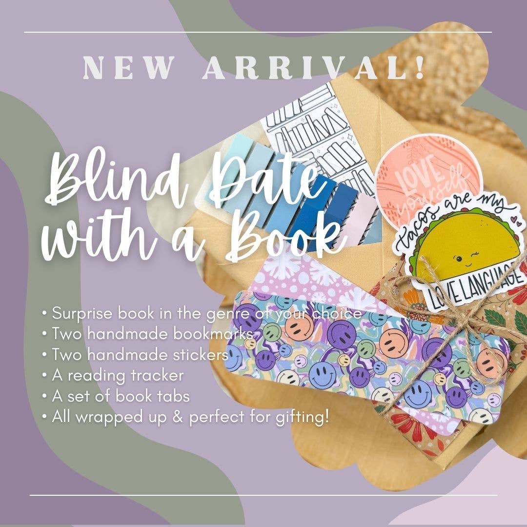 Serafine Art and Design - Wholesale Contemporary & Literary Fiction - Blind Date With A Book Gift Bundle for Book Lovers with Handmade Book Accessories16