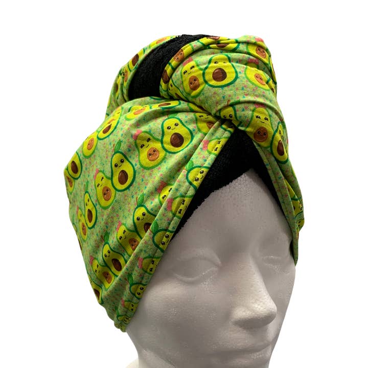 Hair Drying Towel - Avocado for wholesale by Créations Minou