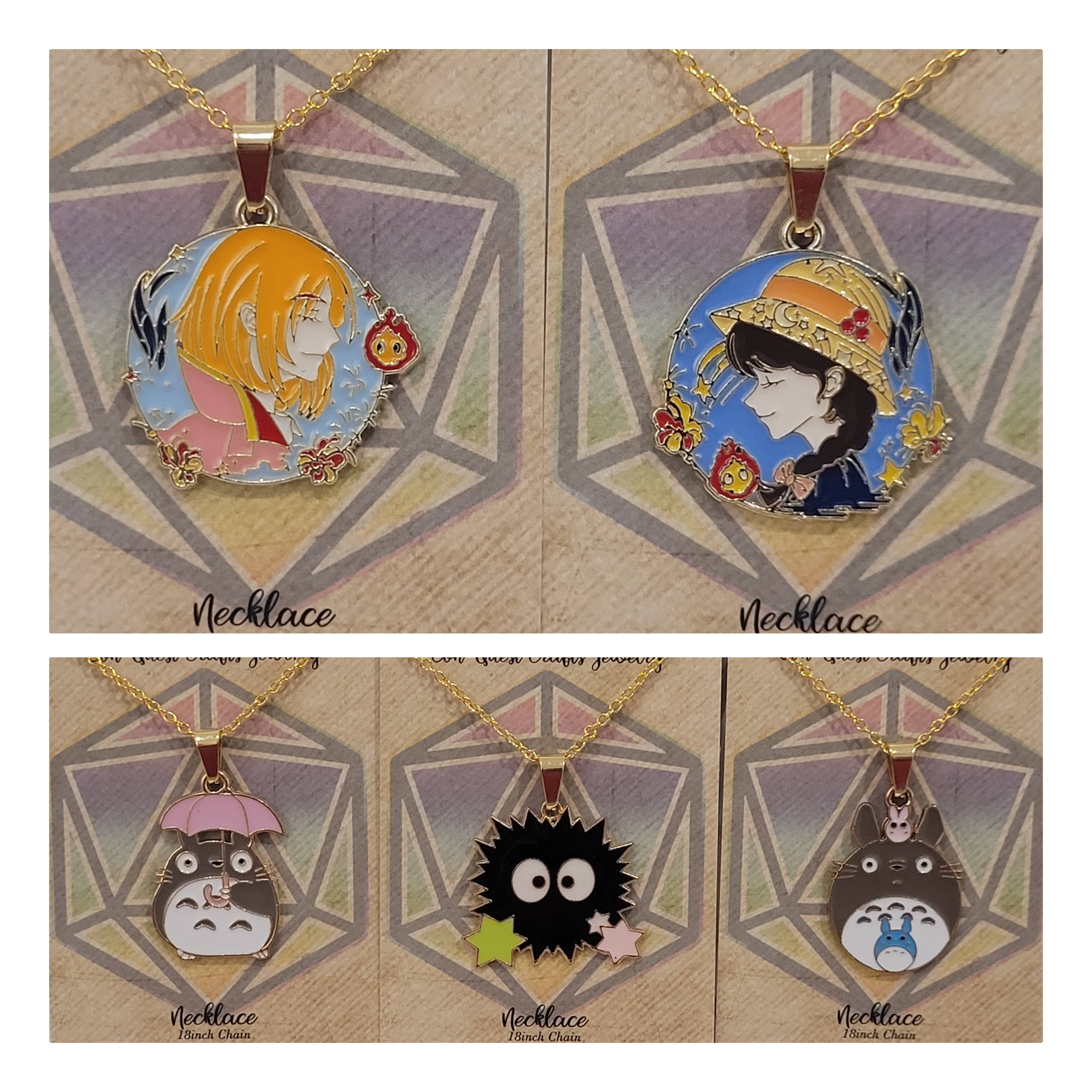 Con-Quest Crafts - Wholesale Dangle Earrings - Anime Inspired Earrings, Necklaces inspired by studio Ghibli22