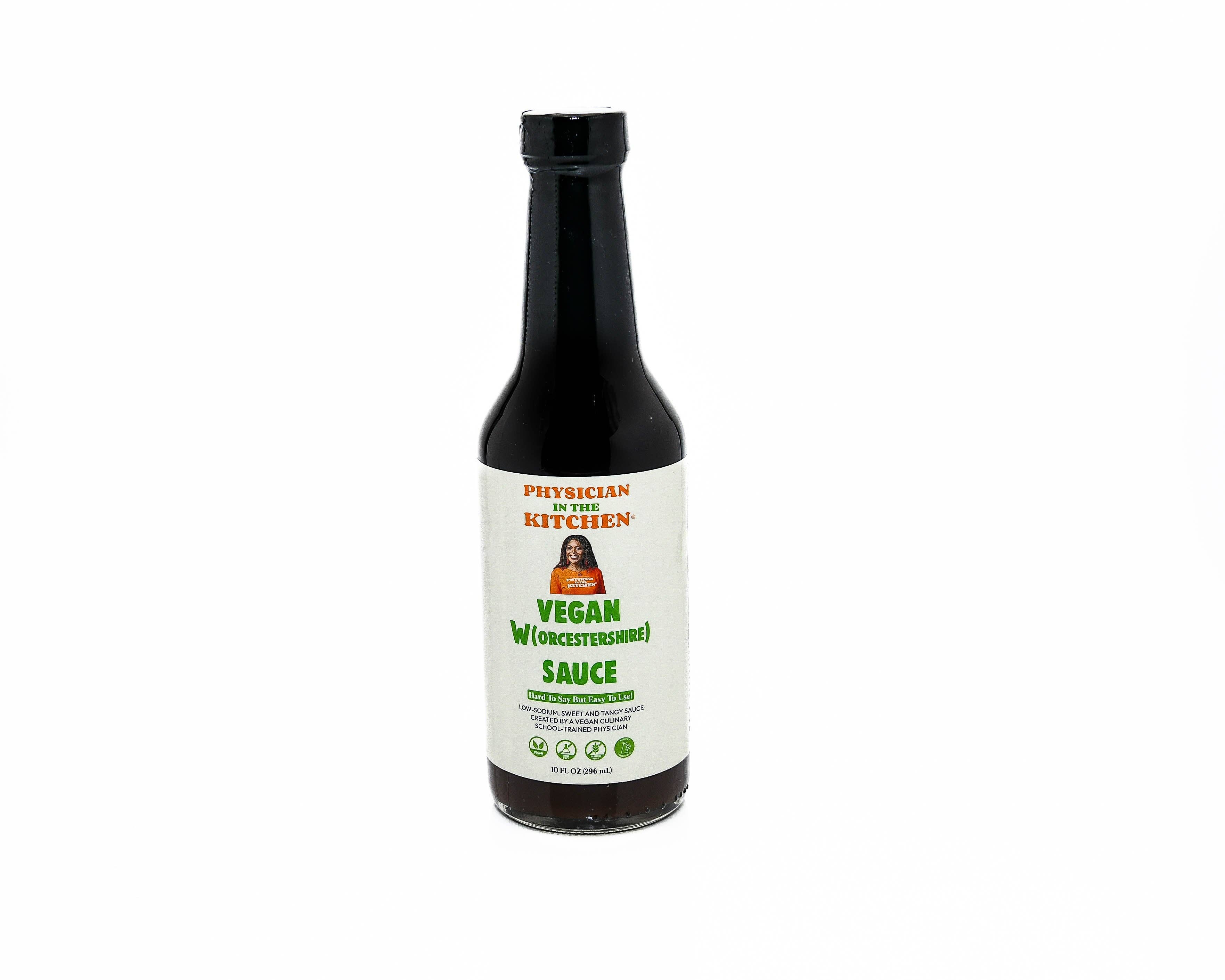 Physician In The Kitchen - Vente Sauces - Sauce Worcestershire végétalienne, 10 fl oz (296 mL)5