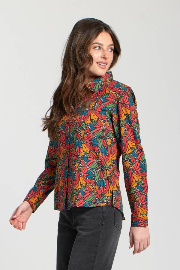 Terracotta multi Klassiek Overhemd - Terracotta Multi voor groothandel op Faire2