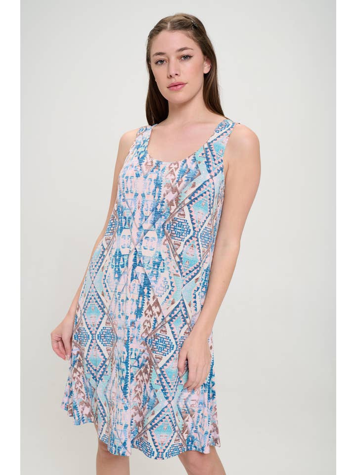 Jostar - Wholesale Dress - Women's - HIT Missy Tank Dress-703HT-TRP1-W4333