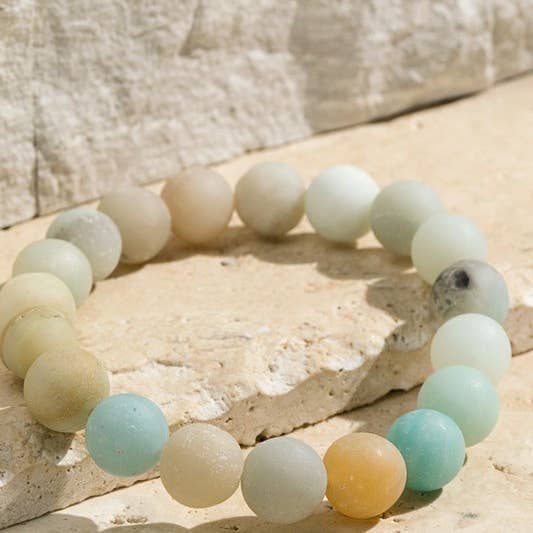 Shop Neighbors - Wholesale Beaded Bracelet - 10MM Natural Stone Beaded Bracelet8