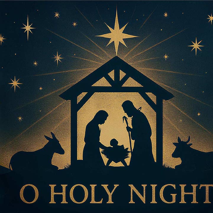 O Holy Night 1,5m x 0,9m (Natal) por atacado de Worldwide Flags Ltd