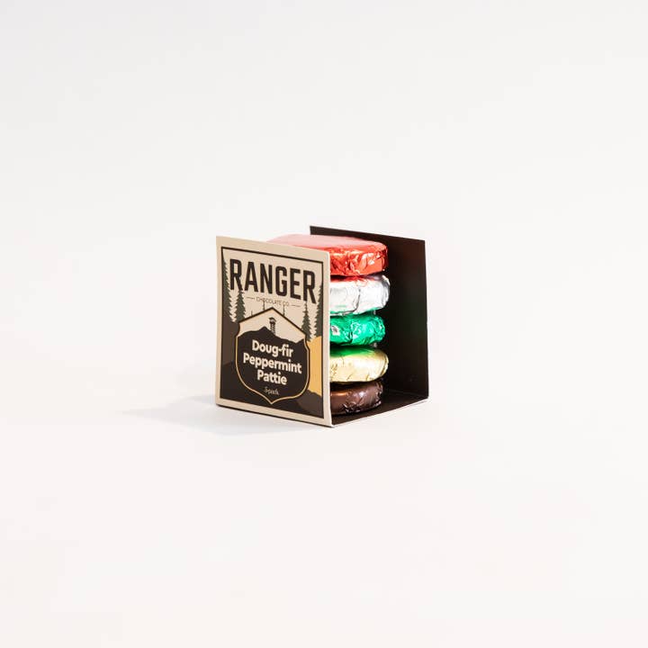 Ranger Chocolate Co. - Wholesale Chocolate Bar - Doug-fir Peppermint Pattie (5-pack)1