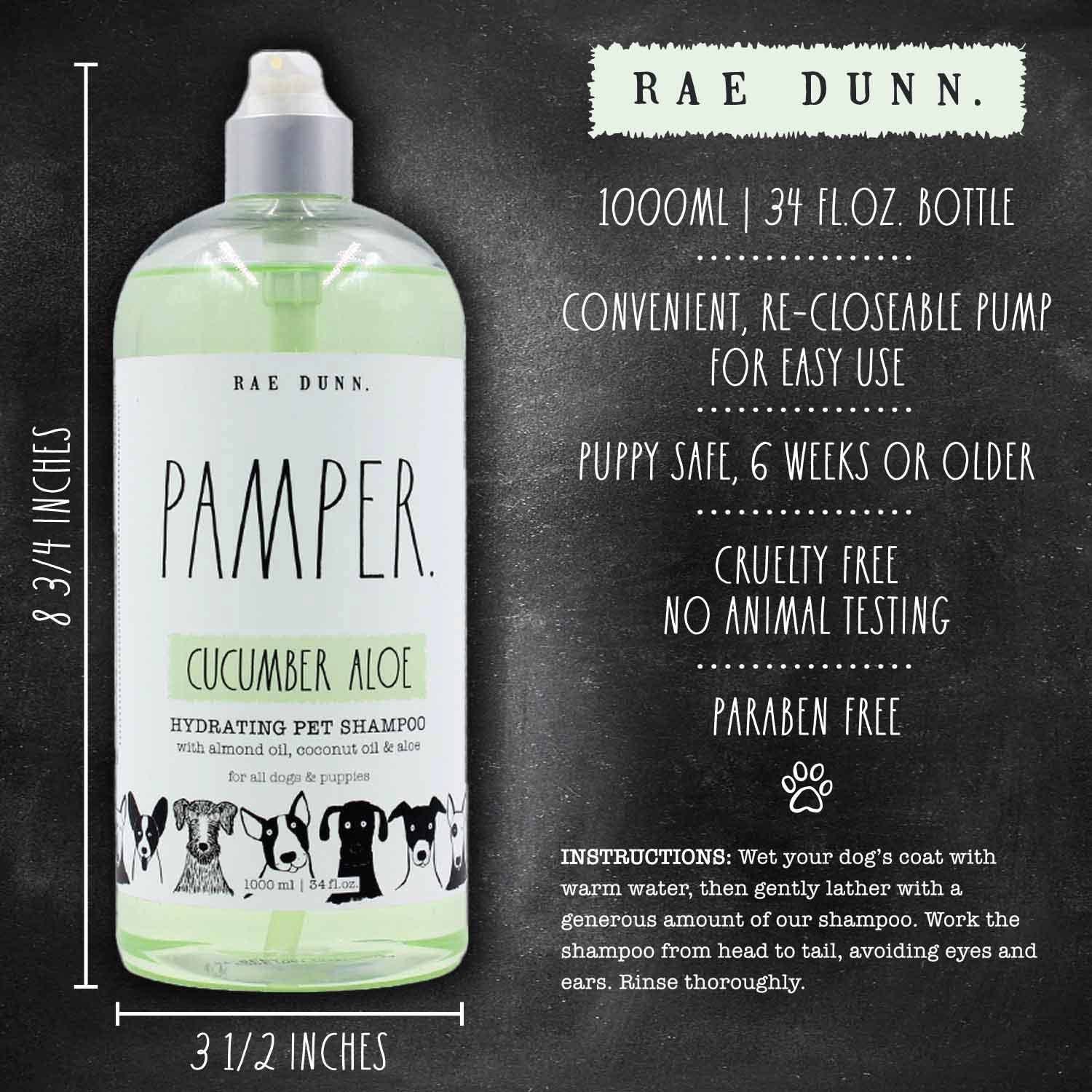 Precious Tails - Wholesale Pet Shampoo - Dog - Rae Dunn Pet Shampoo Wilma's Friends - 1000ml9