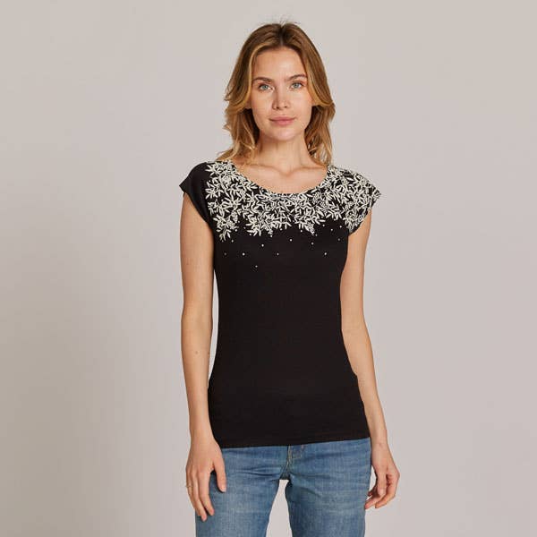 Umsteigen - Wholesale T-Shirt - Women's - Lace Bamboo T8