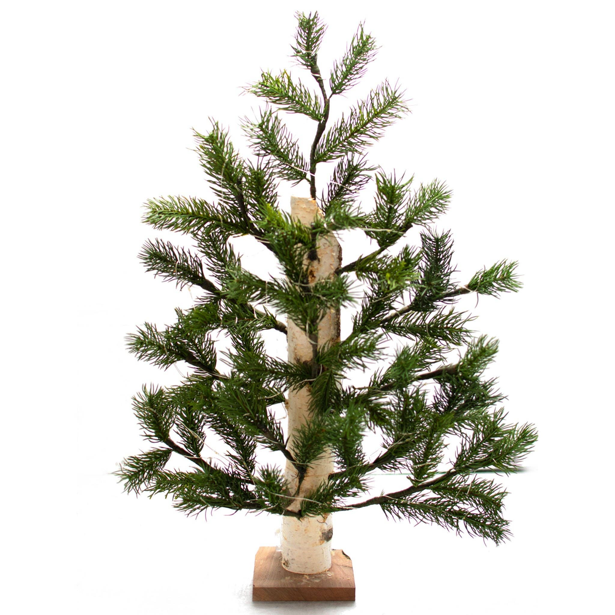 Lee Display - Wholesale Christmas Decoration - Rustic Birch Pole Christmas Tree3