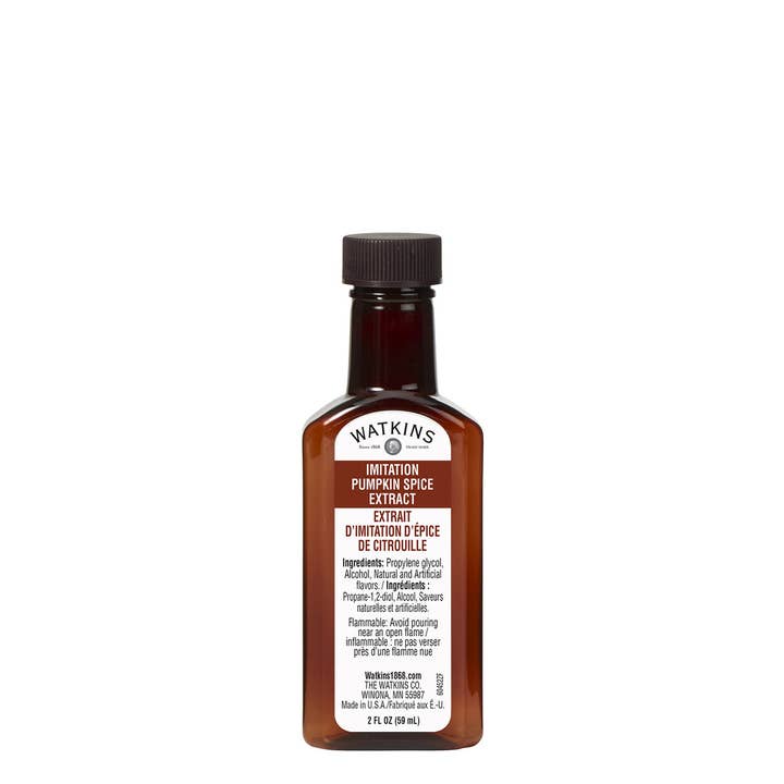 The Watkins Co. - Wholesale Vanilla/Fruit Extract - Pumpkin Spice Extract 2 fl oz