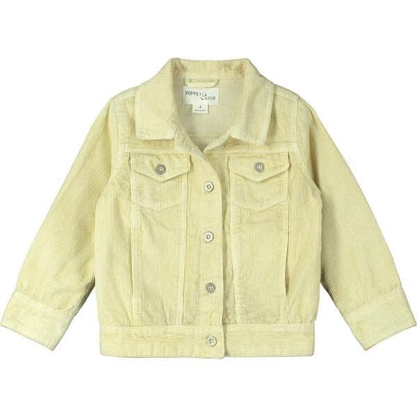 Lemon Cord Jacket for wholesale by Poppet & Fox