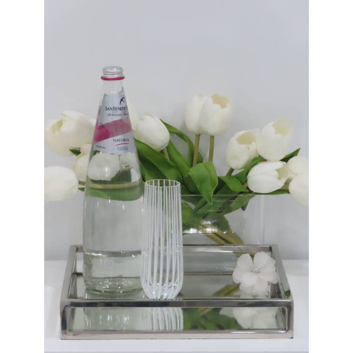 CLASSIC TOUCH DECOR INC. - Vendita all'ingrosso Vassoi decorativi - Vassoio specchio quadrato da 12» L7