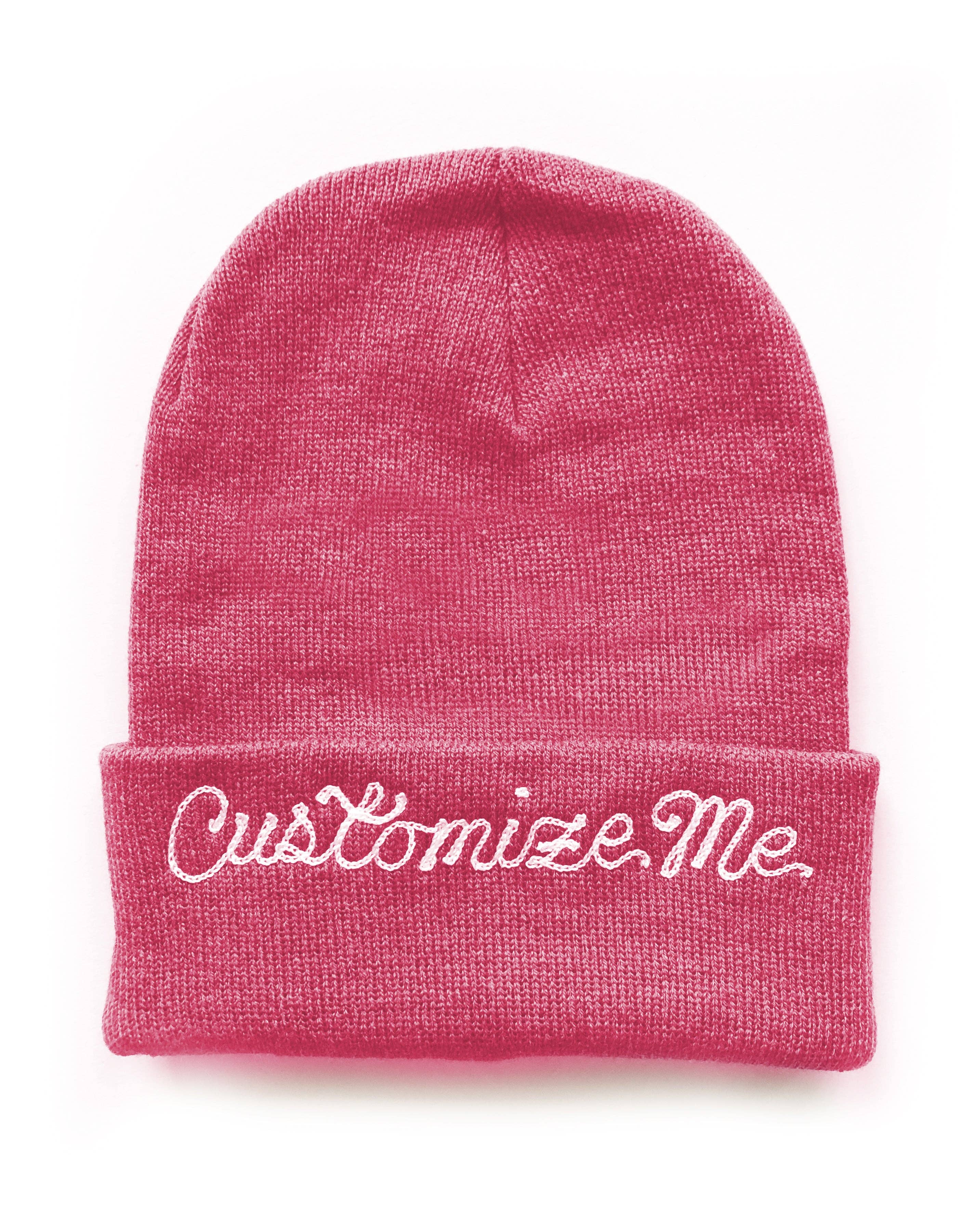 Vichcraft – wholesale Beanie – Unisex – CUSTOMIZABLE CHAINSTITCH KNIT BEANIE7