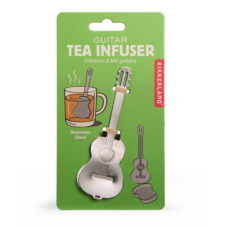 Kikkerland Design Inc - Wholesale Tea Strainer/Infuser - Guitar Tea Infuser