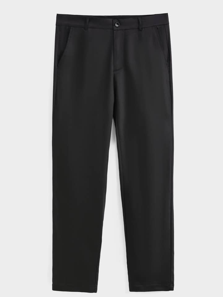 BM2595J-1 Pigg byxa, rak skärning, figursydd midja. för wholesale av Frilivin