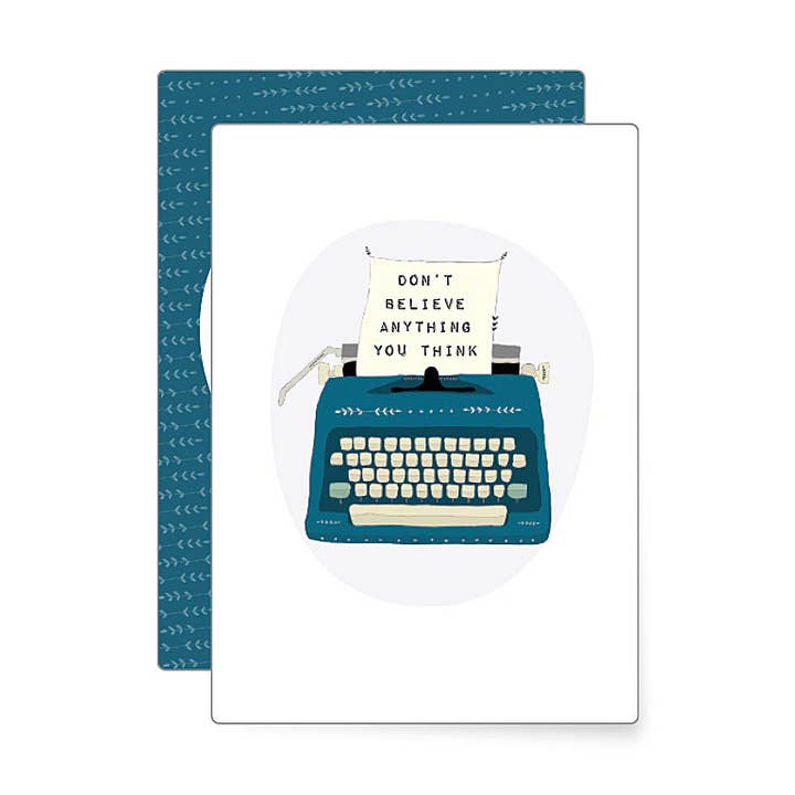 Thoughts | mini carte pour la vente par MIAO Papeterie