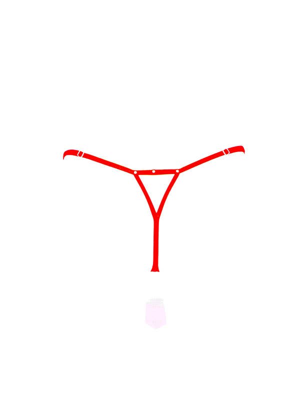 Folylingerie - Wholesale Underwear - Women's - Ziva adjustable tulle thong4