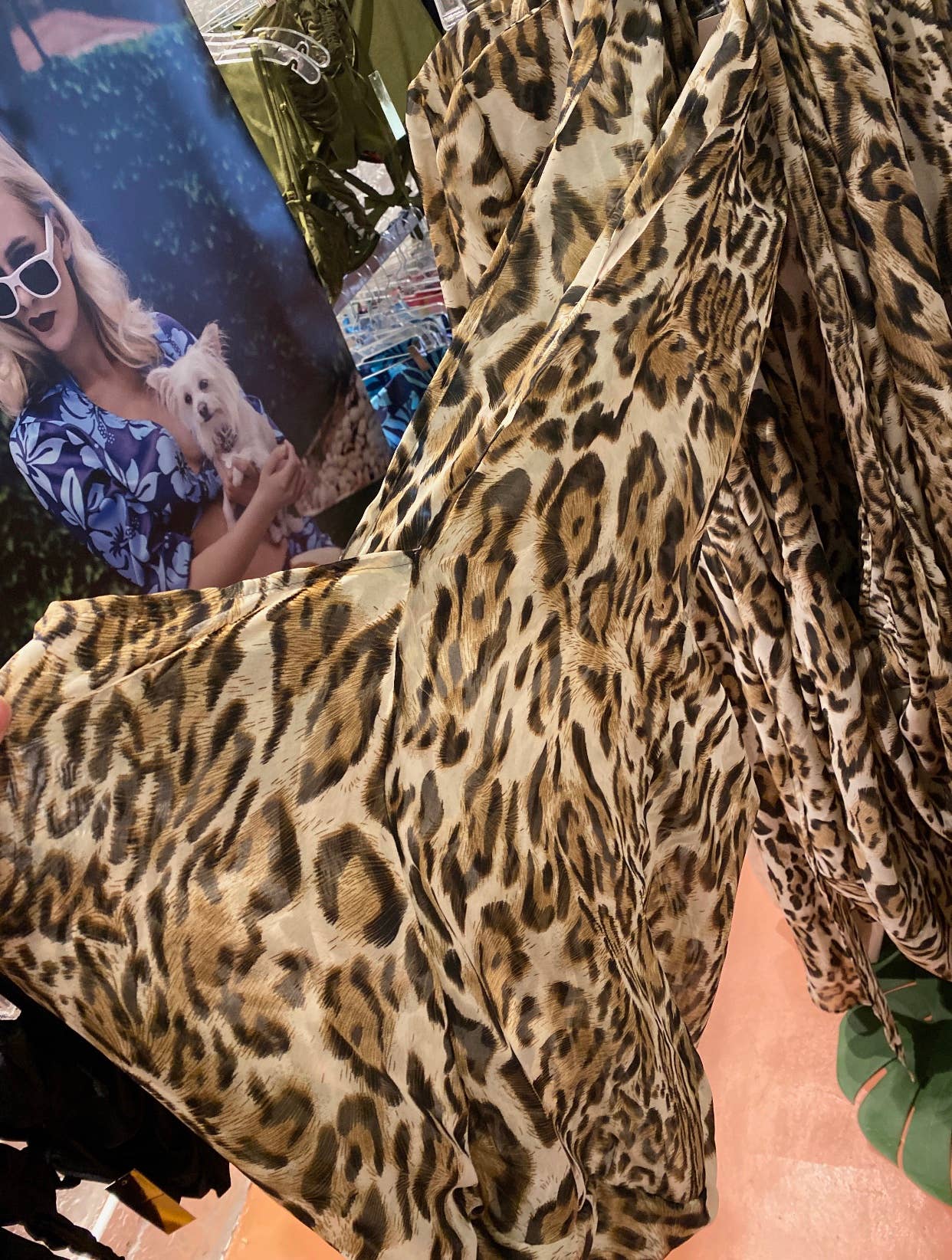 Bella Paradise By Paradise Ranch Designs, Inc. - Vente Sac de plage - Sac de villégiature tissé Leopard1