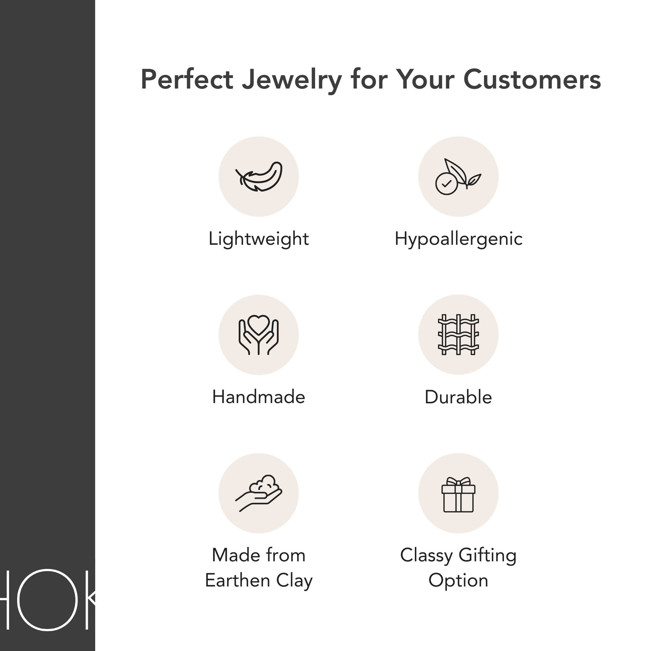 House of Kraft Jewelry & Accessories - Vente Parures de bijoux - Ensemble de bijoux pyramide | Bijoux en argile | Bijoux triangle rose4