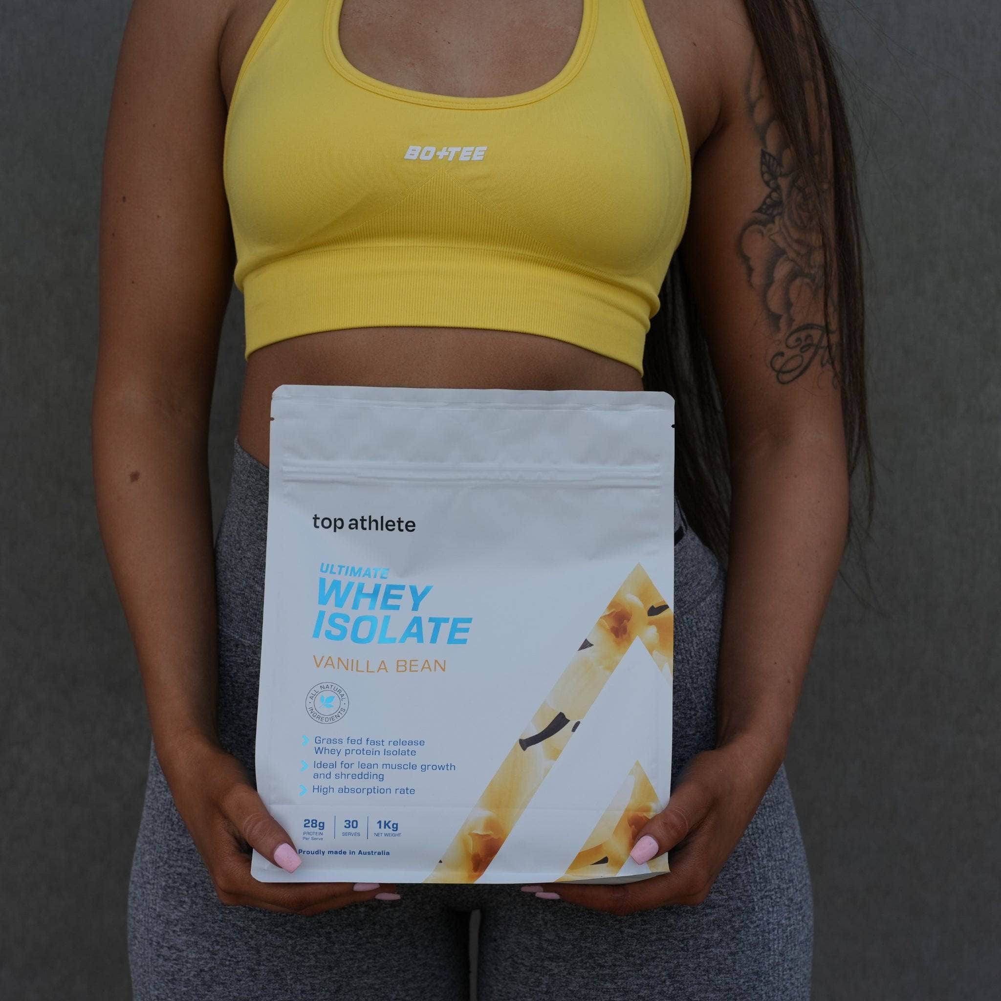 Top Athlete – wholesale Protein/superfood powder – Ultimate Whey Isolate Vanilla Bean4