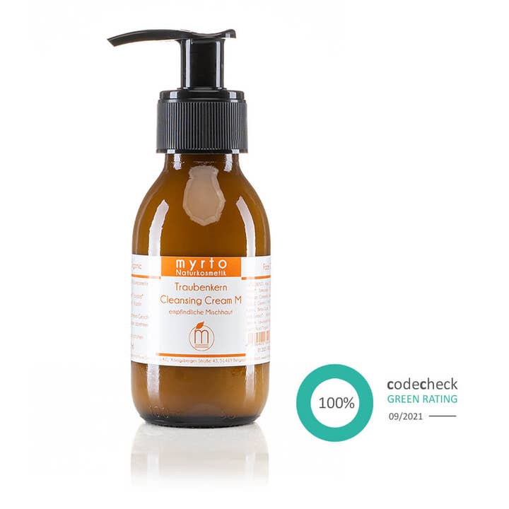 Crema limpiadora orgánica de semillas de uva myrto M - para personas sensibles M para venta al por mayor de myrto Naturkosmetik