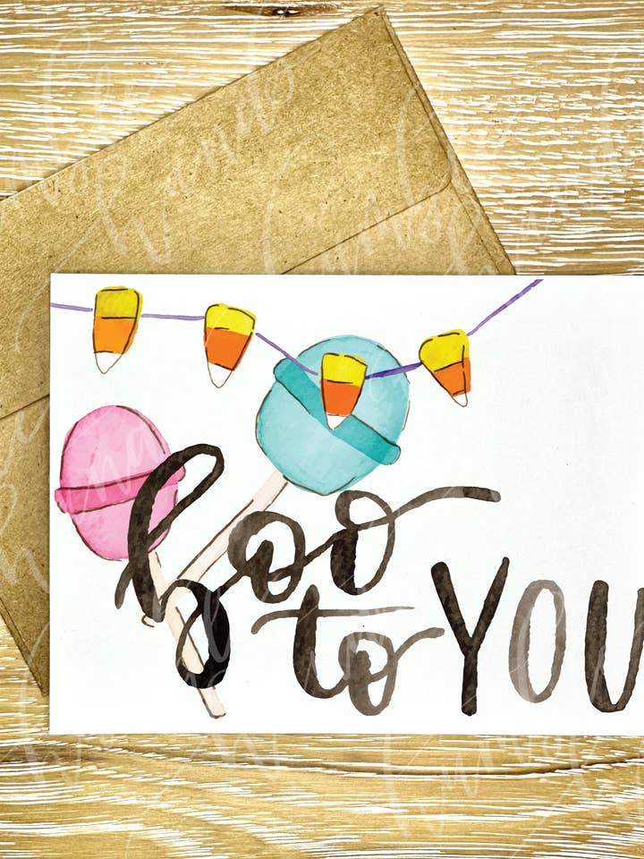 Boo Bag-kort för wholesale av Humble Hands