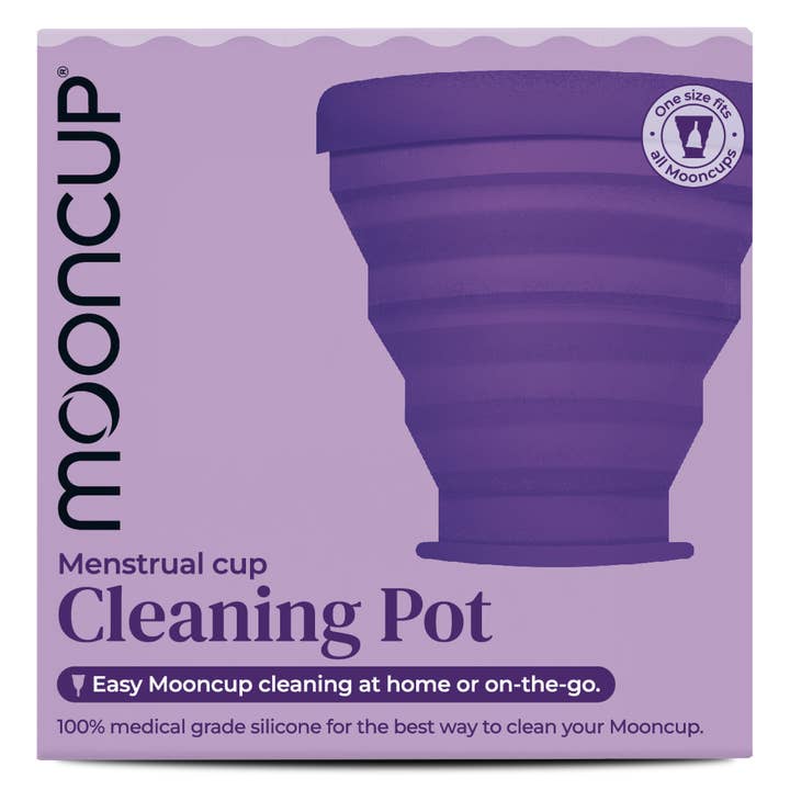 Mooncup Cleaning Pot for wholesale by Mooncup