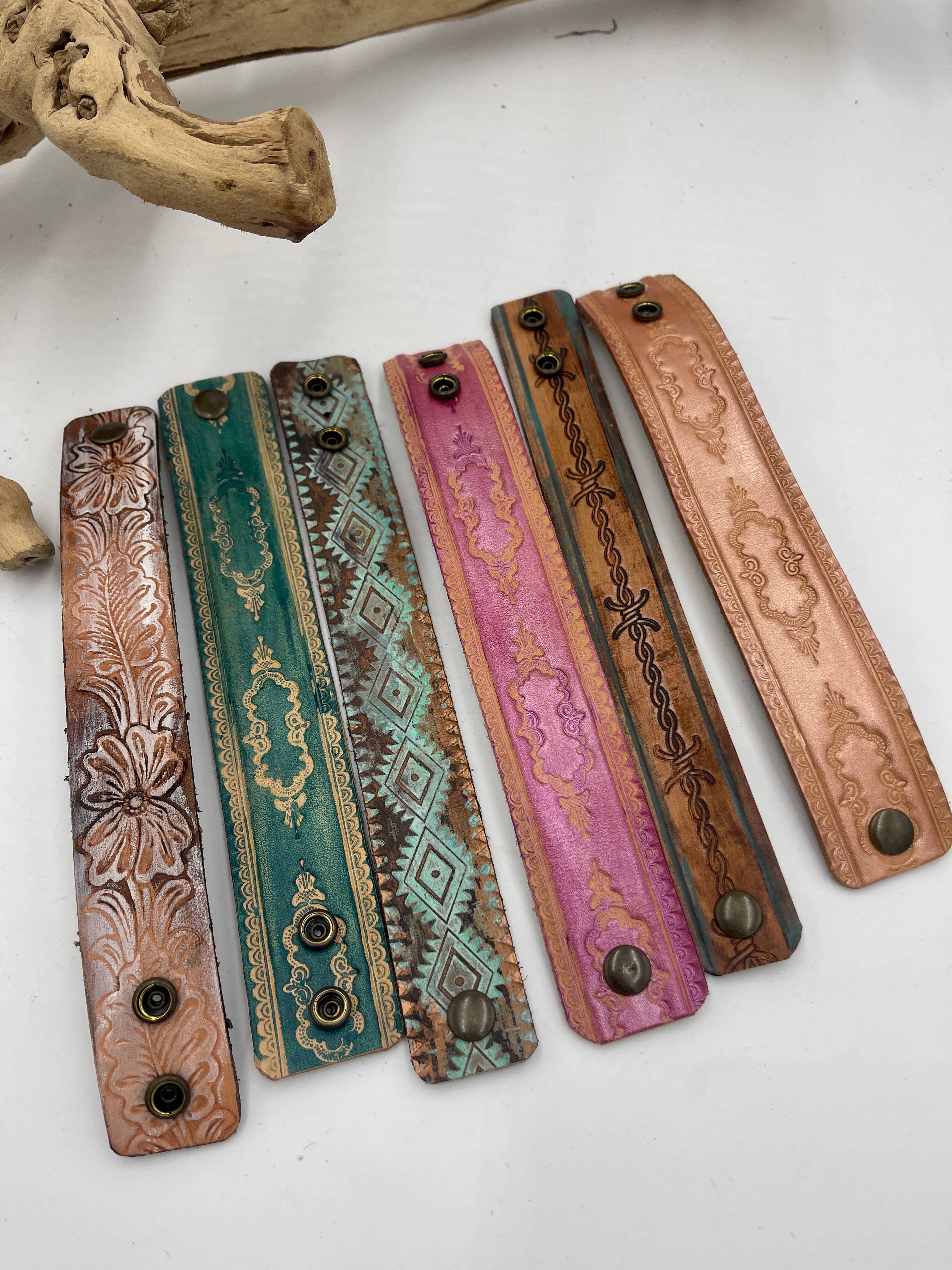 A Rare Bird Shop - Wholesale Bangle Bracelet - Hand Tooled Beauties Bundle2