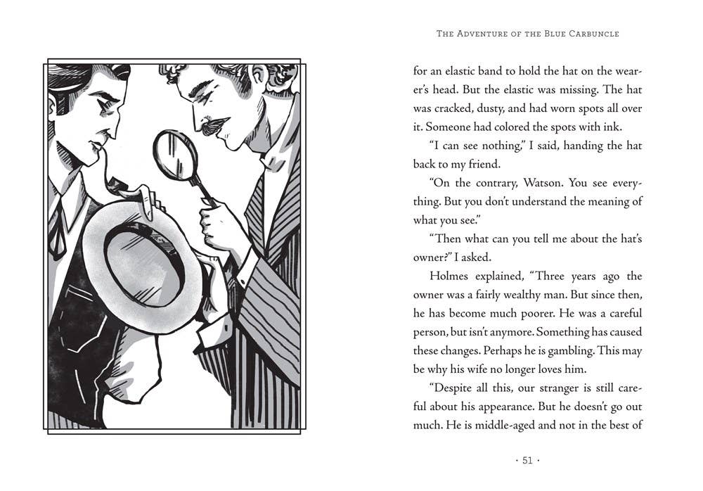 Union Square & Co. - Wholesale Book - Kids - Classic Starts®️: The Adventures of Sherlock Holmes (Abridged Edition)4