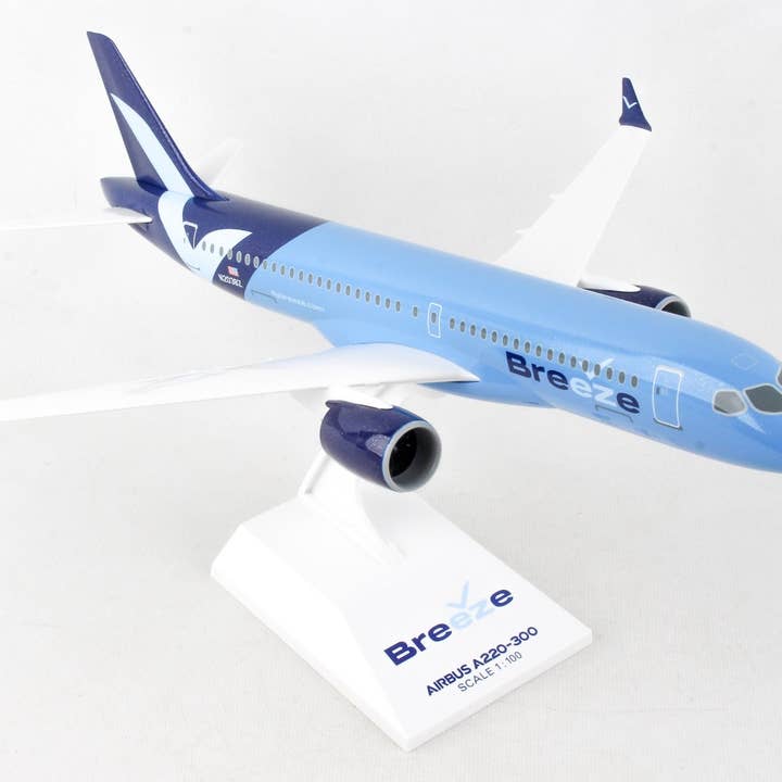 SKYMARKS BREEZE A220-300 1/100 för wholesale av Daron Worldwide Trading