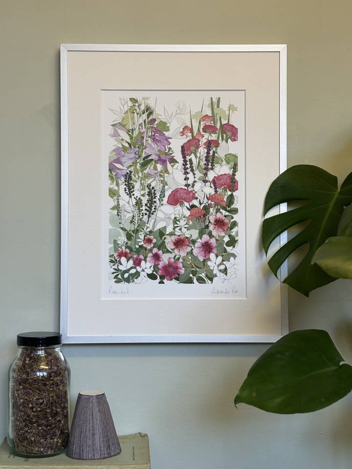 Rosebed Print for wholesale by Amanda Ross