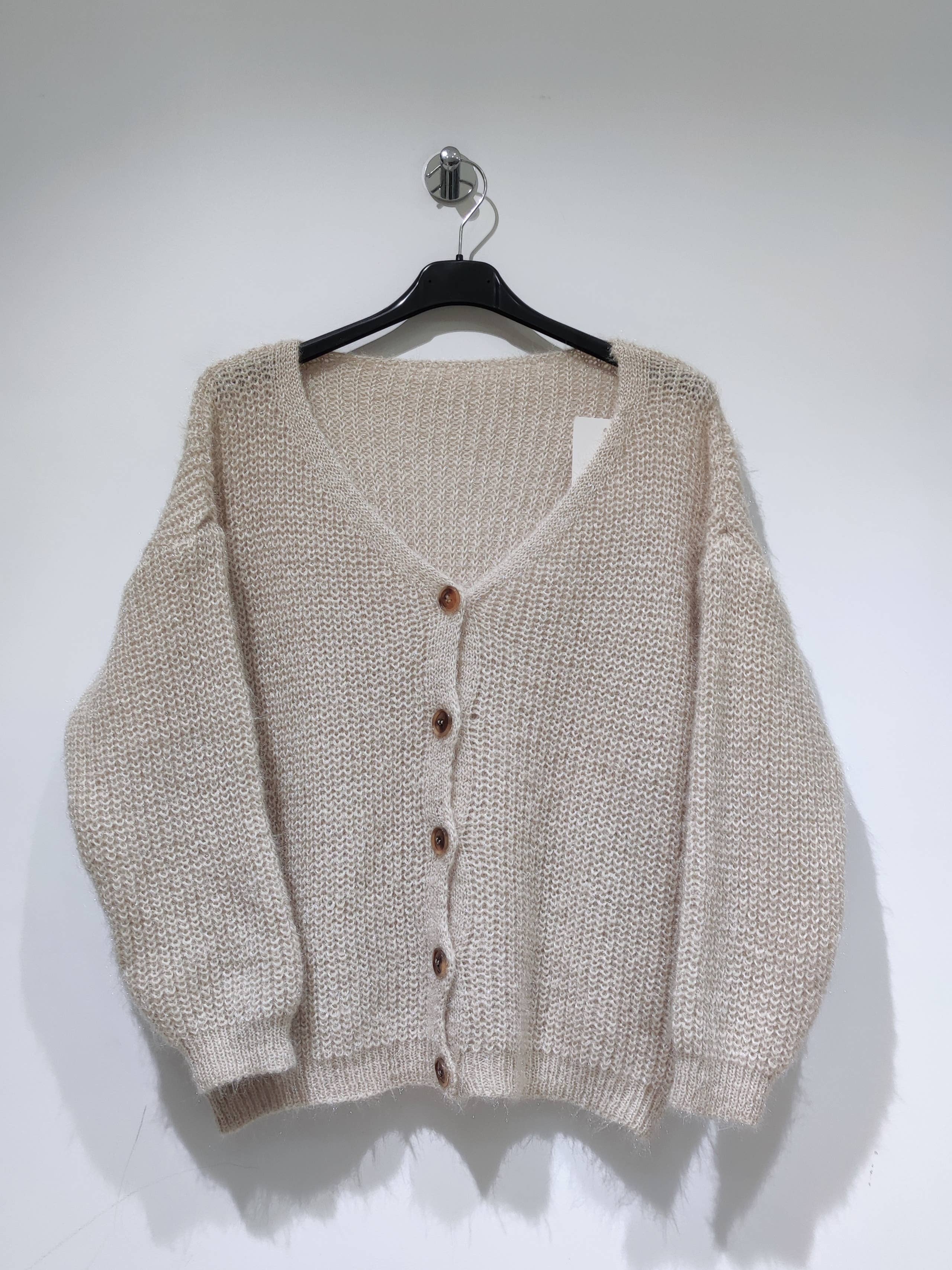 Pomelo paris - Vente Cardigan – femme - CANDY Pull Gilet Boutons - Pack 12 PCS Couleurs mixtes6