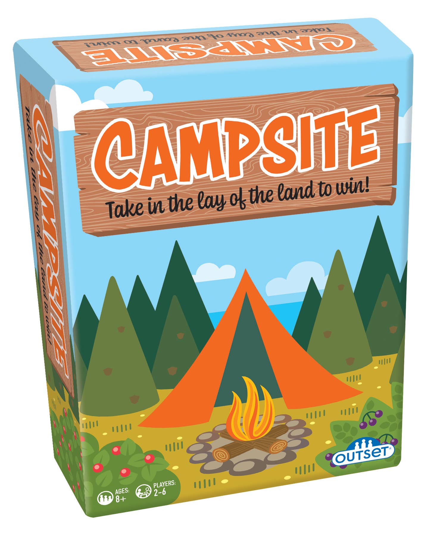 Outset Games and Cobble Hill Puzzles - Wholesale Board Game - Campsite : The Indoor Adventure Game