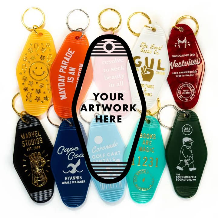 Three Potato Four - Wholesale Keychain - Unisex - Custom Key Tags (50 or 100 Pcs)