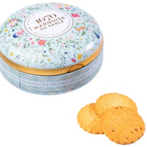 French Feast - Wholesale Cookie - La Sablesienne · Sablés biscuits with caramel chips0