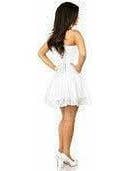 Daisy Corsets - Vente Robe – femme - Robe corset en dentelle blanche somptueuse17