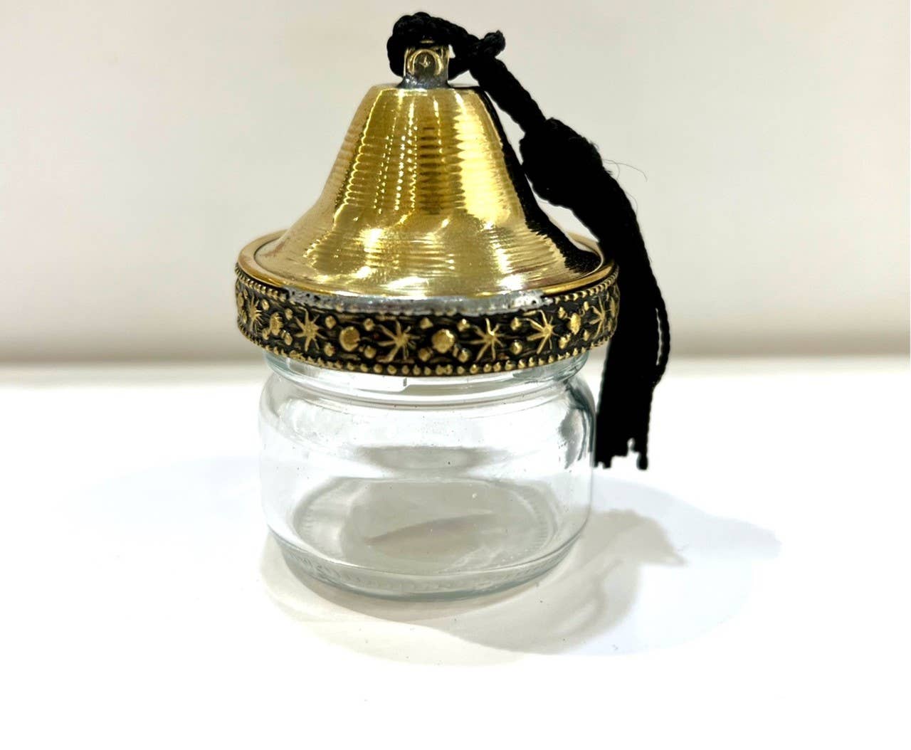 High crafty - Vendita all'ingrosso Barattoli decorativi - Bottiglia Piccola Marocchina – Vetro Riciclato Fatto a Mano0