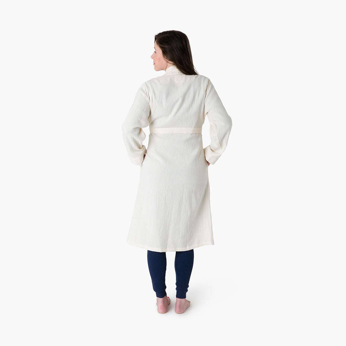 Monica + Andy – Engroshandel Morgenkåbe - Dame – Organisk Gaze Robe_Cream8