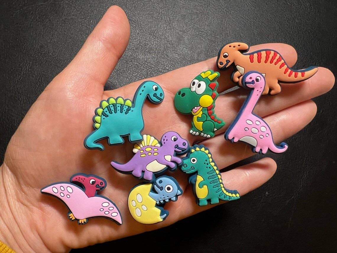 JuliesDecal - Wholesale Shoe Accessories - Pick your own Cartoon Dinosaurs shoe charms8