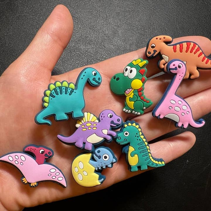 JuliesDecal - Wholesale Shoe Accessories - Pick your own Cartoon Dinosaurs shoe charms8
