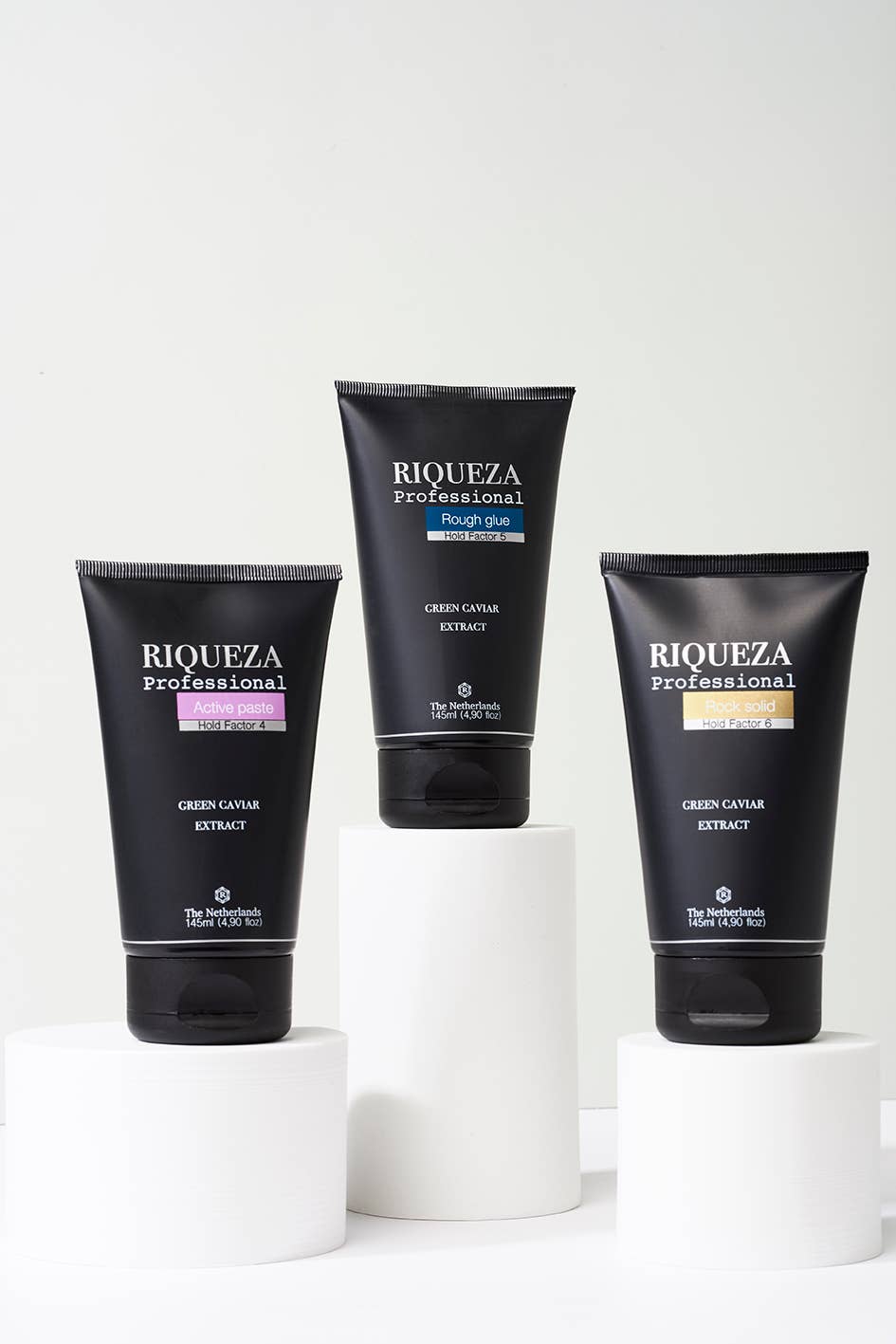 Riqueza – wholesale Hair styling gel/mousse – Rock solid Gel Tube 145ml1