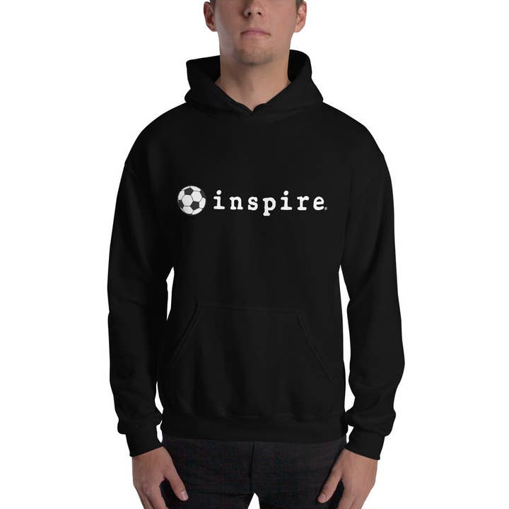 Felpa con cappuccio unisex Inspire Soccer Ball per la vendita all'ingrosso da parte di inspire