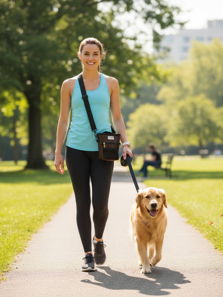 Louis and Phoebe Dog Treat Bag Holder for wholesale by Pet Products Distribution LTD