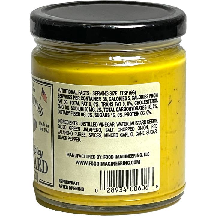 Golden West Specialty Foods – Großhandel Senf – Shemps Old Fashioned Scharfer und würziger Senf, 8 Unzen4