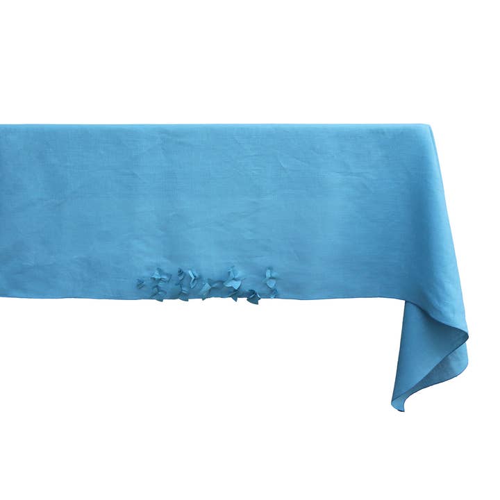 GELSOMINO pure linen tablecloth for wholesale by Giardino Segreto