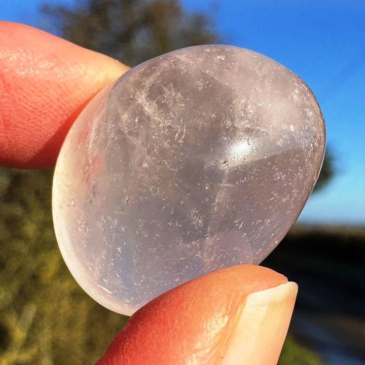 Elf Kendal Hippies - Wholesale Spiritual Stone/Crystal - Rose Quartz mini tumble 1-3cm pink quartz tumbles Love stone5